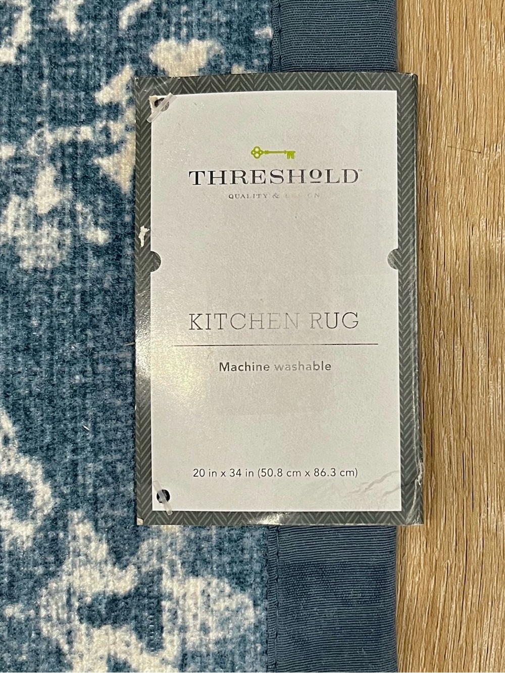 NWT Threshold Kitchen Rug 20”x34” - Picture 2 of 5